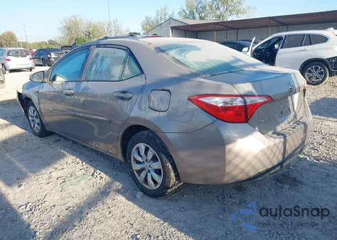2014 Toyota Corolla Le z USA, uszkodzony, nr VIN 2T1BURHE6EC033275